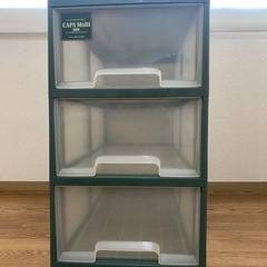 押入れ収納ケース　引出し　３段の画像