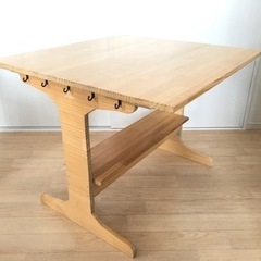 DIY ダイニングテーブル　ロータイプ
