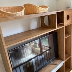 猫用テレビボードの画像
