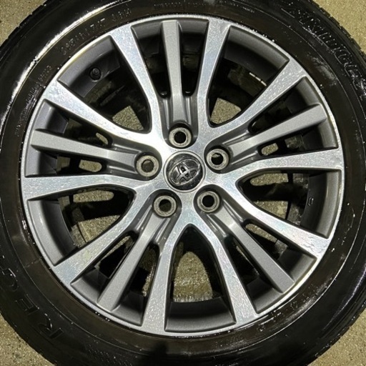 エスティマ ハイブリッド 純正 最終型 タイヤ ホイール 4本 セット 215/60R17 17インチ REGNO レグノ GRV-Ⅱ