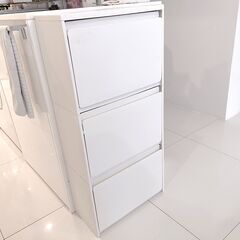 【2000円】ゴミ箱　ボックス収納3段　KEYUCA