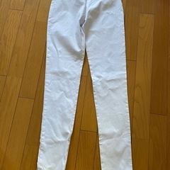 ストレッチ白レギンスL