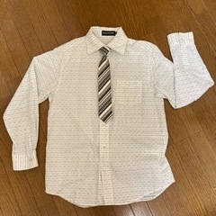 小学生卒業式入学式150センチジャケットスーツ上下シャツネクタイ付きの画像