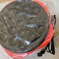 たこ焼き　未使用品　18穴　フッ素加工の画像