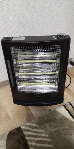 ☆【電気ストーブ】[山善] 遠赤外線電気ストーブ(990W/660W/330W 3段階切替)(スチーム式加湿機能付) ホワイト DSE-KC106(W) ☆