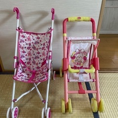 おもちゃのベビーカー　2台セット