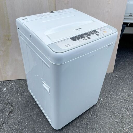 ☆格安☆単身者用 洗濯機(5.0kg) パナソニック　NA-F50B8 2016年製 中古品 セット割対象商品 軽トラ無料貸し出し