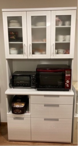 ニトリ　食器棚　100サイズ