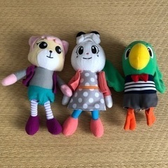 【再値下げ】トリッピー、ミミリン、ニャッキーぬいぐるみ