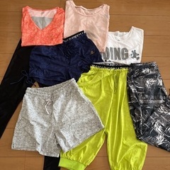 ヨガウェア8枚　１枚２５０円