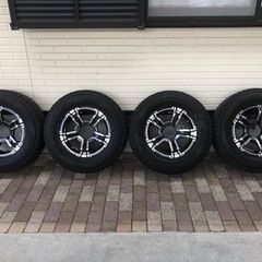 JB74ジムニーシエラ用 スタッドレスアルミ4本セット 美品
