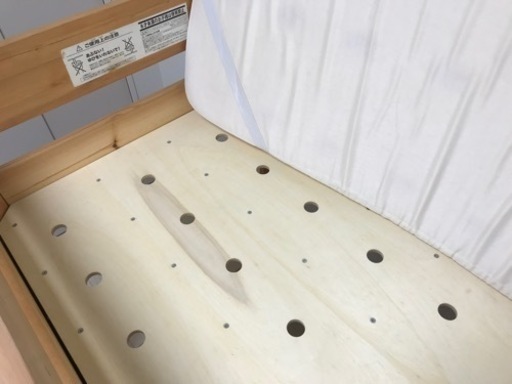 無印良品　ロフト型ベッド