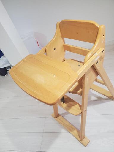 ベビーハイローチェア　テーブル付き