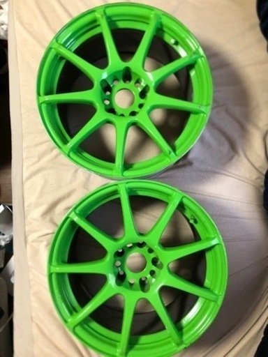 CSTホイール 17インチ9J+20 2本 ドリケツ