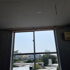 カーテンレール　綺麗