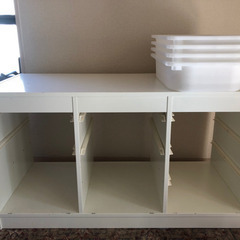 IKEA トロファスト　収納ボックス　おもちゃ箱　イケア  ホワ...
