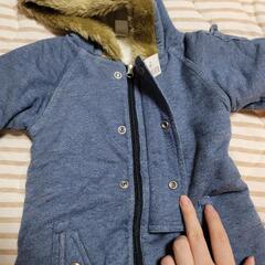 GAP ジャンプスーツ60 二枚あるので双子ちゃんにも！の画像