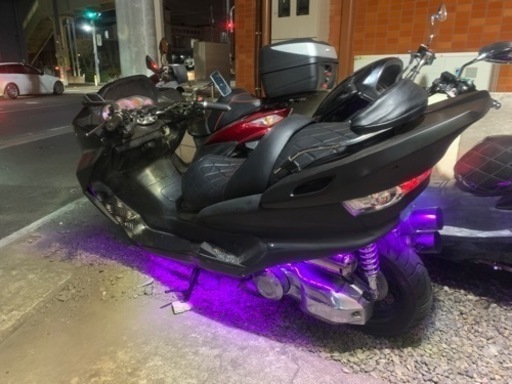 マジェC  マジェスティー250 カスタム　オーディオ　LED 草加市
