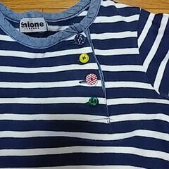 子ども七分袖チュニック　１３０センチの画像