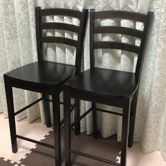 ☆無料☆カウンターチェア　カウンター椅子　2脚