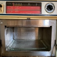 値下げしました昭和レトロな電子レンジの画像