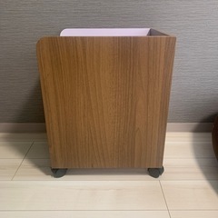 ニトリ　ワゴン(ザッキー 40 DBR)の画像