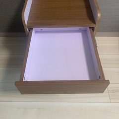 ニトリ　ワゴン(ザッキー 40 DBR)の画像
