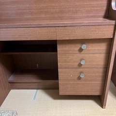 古いライティングデスク　0円の画像