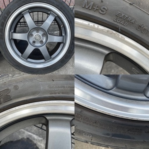 希少RAYS LE 37  4本セット 鍛造 7.5J × 17 PCD 100 5H +48 225/45/17