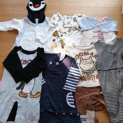 【春初夏秋サイズ70/80】ベビー服　カバーオールいろいろ7点　...