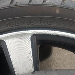 エンケイアルミ165/45R16セットの画像