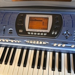 キーボード カシオ LK-160pc 動作品 スタンド付きの画像