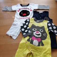 【春初夏秋サイズ80】ベビー服　カバーオールいろいろ6点　ピングーの画像