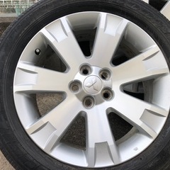 デリカD5 18インチ タイヤホイールセット デリカD5純正タイヤ18インチ ホイールセット