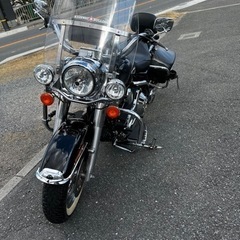 ハーレーダビットソン　ロードキングクラッシック2006の画像