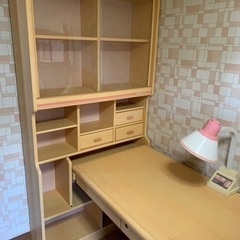 無料！ 学習机差し上げます。