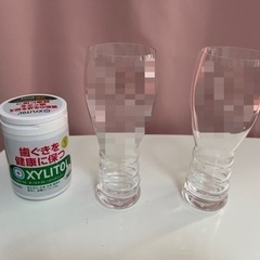 薄口ビールグラス　ビアグラス　ペアグラス