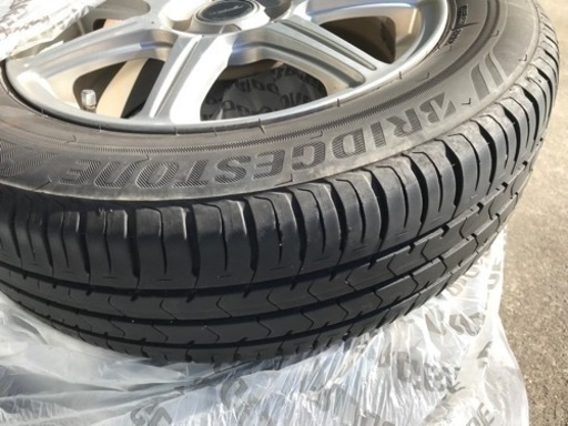 中古夏用タイヤ4本アルミホイル付き値引きします！