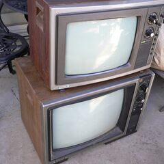 ブラウン管テレビ色々