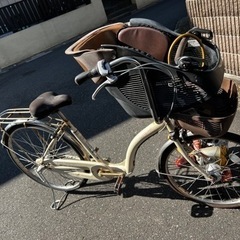 子供乗せ自転車　【電気自動車ではありません】
