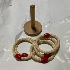 酒井玩具、木製輪投げの画像