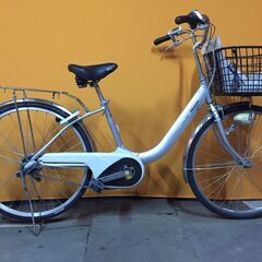 Panasonic電動アシスト自転車26インチ中古車 レンタサイクル店使用 自転車整備士整備済み！》NO.126中古車 26インチ