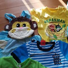 【サイズ60~80】ベビー服　カバーオール3点ほか　アンパンマンドラえもんピングーの画像