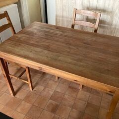 IKEA　ダイニングテーブル＆チェア2脚セット