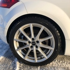 【走行距離少ない／美車】アウディtt  4wd パールホワイトの画像