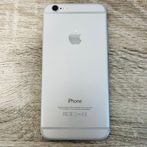 バッテリー100％】iPhone6 white 64GB docomo