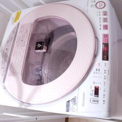 洗濯機シャープSHARP8.0kg2017年式の画像