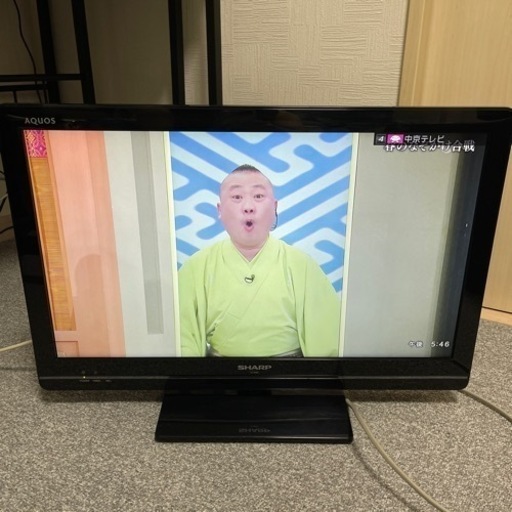 【譲渡済】SHARP アクオス液晶カラーテレビ 24型