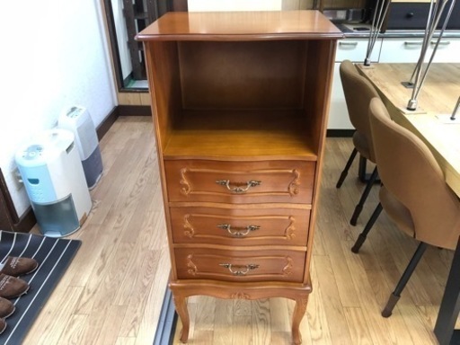 【リサイクルサービス八光　田上店　配達・設置OK】Demain　ドマン　猫脚　アンティークチェスト