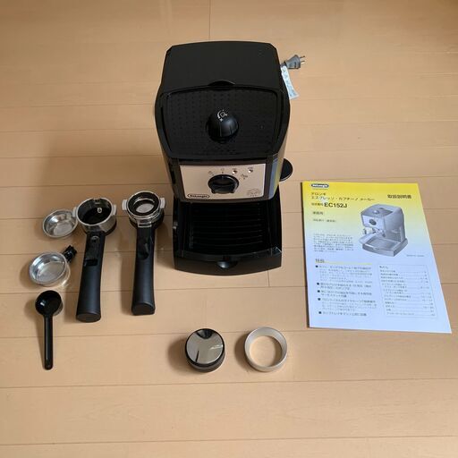 デロンギ エスプレッソマシーン EC152J ＋おまけ2点セット